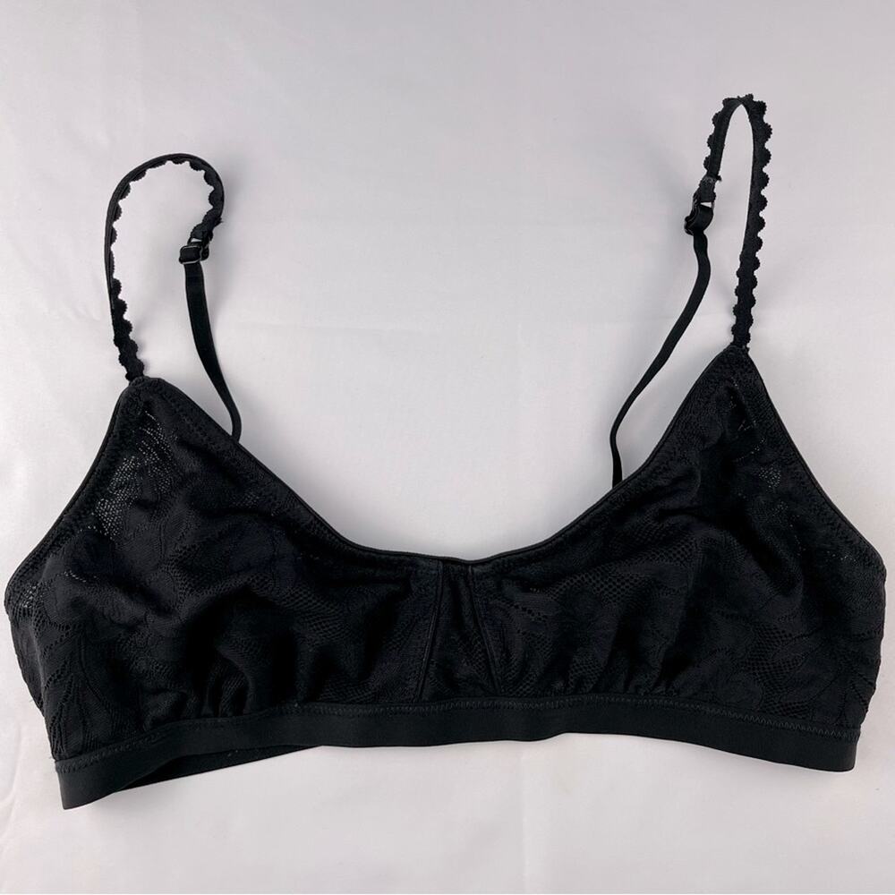 Aerie Cheetah Lace Scoop Bralette Size M